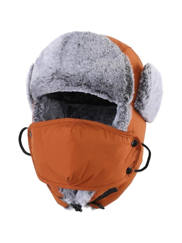 Water Repellent Trapper Hat For Men Women Winter Outdoor Cold Weather Gear